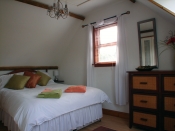 The relaxing Hayloft bedroom