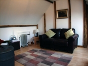 Hayloft living room